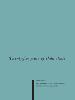 cover image of Twenty-five Years of Child Study